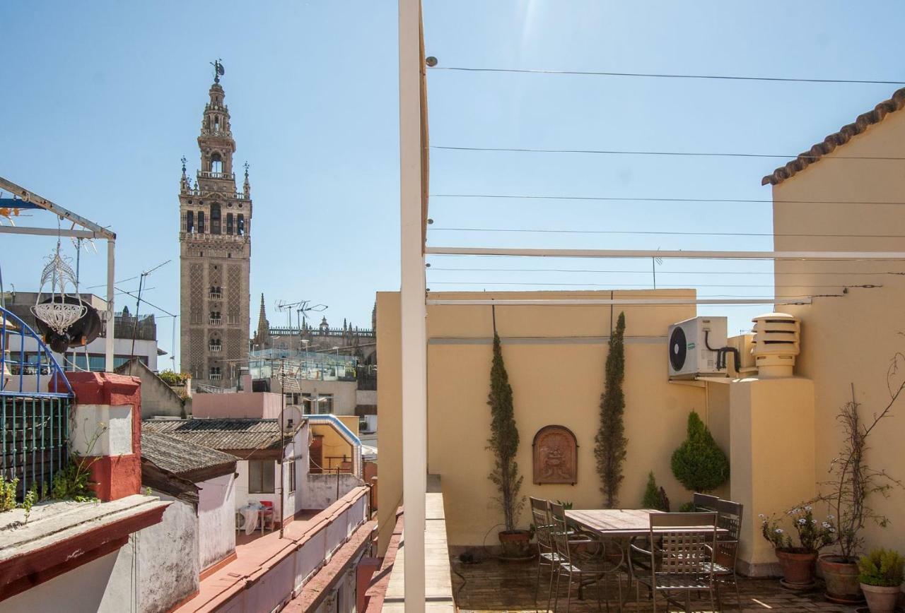 Botanic Duplex Terrace 5 Pax Apartman Sevilla Szoba fotó